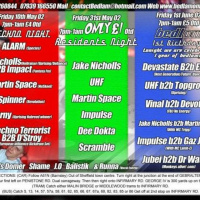 Lee UHF- Bedlam Residents Night- 31st May 2002