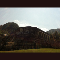 The end of the world in the Mayas ruins of Palenque (Mexico)