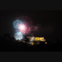 New Years Eve in Athens, Greece