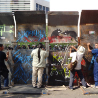 PROTEST SOUND / People against privatization of Oil Company in Mexico City