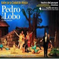 Mtra. Arcelia de la Peña PEDRO Y EL LOBO, con Nino Canún.