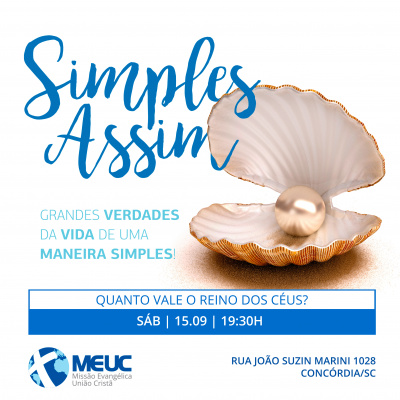 Meuc Concórdia - Pregações