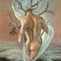 Seguridad en la espalda masculina