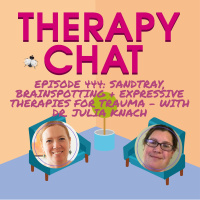 444: Sandtray, Brainspotting + Expressive Therapies For Trauma with Dr. Julia Knach