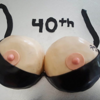 Titty Cake For Hanks Birthday