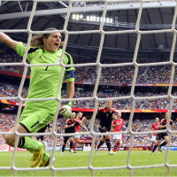 Nadine Angerer: Germany’s penalty-saving heroine
