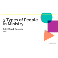 3 types of people in ministry