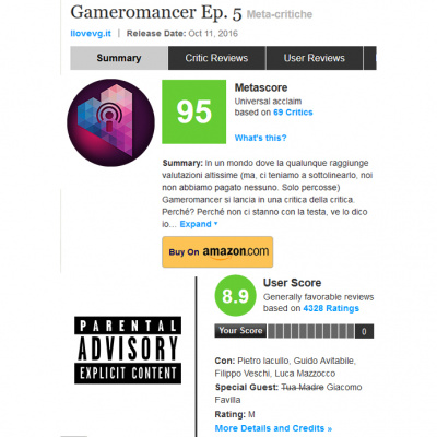 Gameromancer, Il Podcast Videoludicamente Scorretto