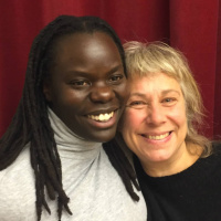 Stina med Ingrid – en sökande och social kropp