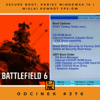 NwK #376 – Secure Boot, koniec Windowsa 10 i wielki powrót FPS-ów