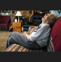 Wind Up Call: Granny keeps falling asleep.