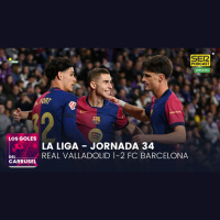 Los goles del Real Valladolid 1-2 FC Barcelona |