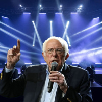 Bernie Sanders Rocks Coachella – April 13, 2025