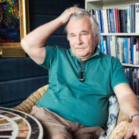 Katarina Hahr möter Jan Guillou i ett samtal om självförtroende