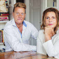 Katarina Hahr möter Björn Ranelid