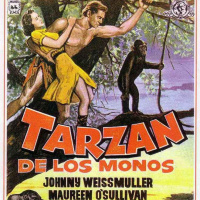 Tarzán de los Monos (Aventuras, animales salvajes, Johnny Weissmuller 1932)