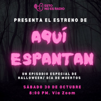 Un aviso: Aquí espantan.