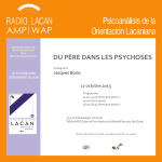 Radiolacan.com | Círculo De Varsovia De Psicoanálisis De La Nls: sobre El Padre En La Psicosis (primera Conferencia)