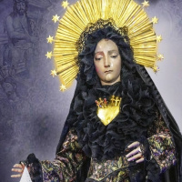 El altar del Viernes de Dolores