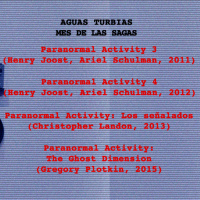 Aguas Turbias 102 - Paranormal Activity Saga Parte 2