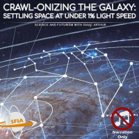 Crawlonizing The Galaxy: Settling Space At Ultra-Low Speeds (Narration Only)