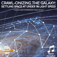 Crawlonizing The Galaxy: Settling Space At Ultra-Low Speeds