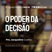 O poder da decisão - Pra. Jacqueline Coelho - Culto de adoração [30.07.2025]