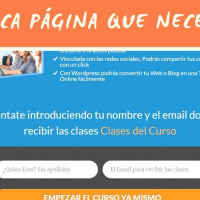 138.- La única página que necesitas en un blog - Página de Captura o Squeeze Page, Opt-in Page, Formulario