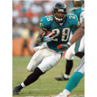 NFL All Pro  10,000 Yard Club Member Jacksonville Jaguar Fred Taylor