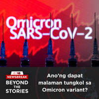Ano’ng dapat malaman tungkol sa Omicron variant?