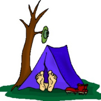 Joãozinho no acampamento