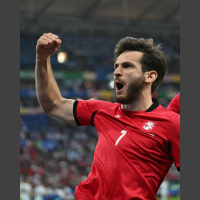 Georgia stun Portugal  the Round of 16 is set