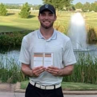 USA golfer Alexander Hughes who shot -16 under 55 chats to Andrew Kuuse