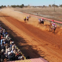 Hawker RC President Paul Smulders chats to Andrew Kuuse re clubs first meeting in 2 years