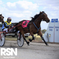 Gunbower HRC Peter OShea chats to Andrew Kuuse re Sundays cup meeting