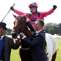 Champion jockey Cieren Fallon fresh from winning the Kings Stand at Royal Ascot