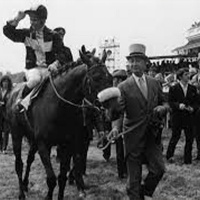 1971 UK Epsom Derby winning jockey Geoff Lewis chats to Andrew Kuuse re his great career  getting his covid vaccination at Epsom Racecourse