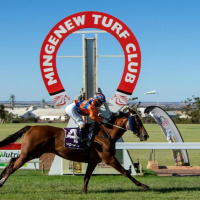 Mingenew Jockey Clubs David Bagley chats to Andrew Kuuse re Cyclone Seroja impact on their region  racetrack