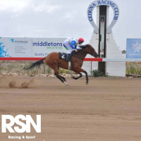 Ceduna RC Bruce Zippel chats to Andrew Kuuse re Sundays meeting at Ceduna