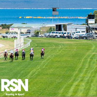 Port Lincoln RC Greg Fitzgerald chats to Andrew Kuuse re Sundays meeting in country Sth Australia