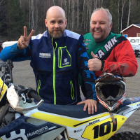 Många fall i enduro