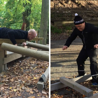 Persson Och Marhlo Testar Olympiska Sporter