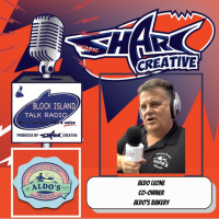 Episode 122: Block Island Talk Radio at Aldos Bakery, with host Andrew Castellano and featuring Aldo Leone, Co-Owner of Aldos Bakery