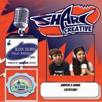 Episode 123: Block Island Talk Radio at Aldos Bakery, with host Andrew Castellano and featuring Andrews kids Andrew and Danna