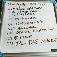 20150430 Joseph P Larkin talks blackface, slut-shaming, alchohol, sex