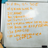 20150513 Dan Reutter talks union, food, squirters, swingers, music, LSD, Metallica