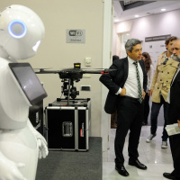 Tecnoman. FERIAS Y EXPOSICIONES: GLOBAL ROBOT EXPO LA PASARELA ESPAÑOLA DE LA ROBÓTICA.
