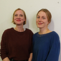 Schauspielerin Alberta von Poelnitz im Gespräch