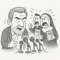 JJ Benítez hace rabiar a los católicos!