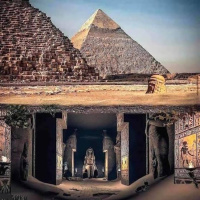 Hay estructuras debajo de las pirámides?